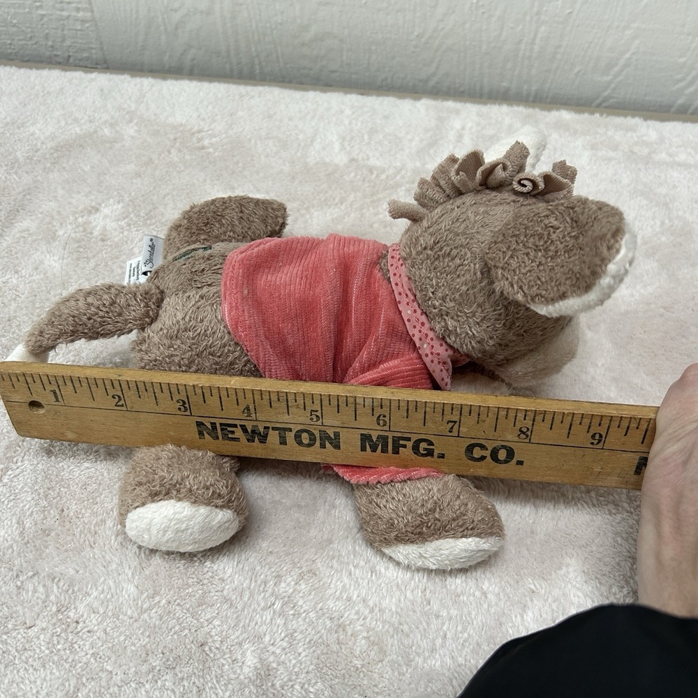 Sterntaler Germany Stuffed Animal Plush Musical NWT Emmily Donkey Wind Up‎ Rare - Picture 10 of 10